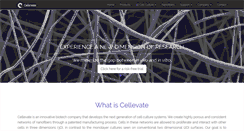 Desktop Screenshot of cellevate.com